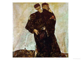 "Eremiten" (Hermits) Egon Schiele and Gustav Klimt