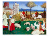 Les Heures D'Etienne Chavalier: Saint Margaret and the Prefect Olybrius