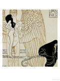 Calendar Page for January 1901, For Ver Sacrum Magazine, Austria