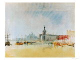Como and Venice Sketchbook (Finberg CLXXXI) Venice: The Punta della Dogana 1819