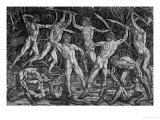 The Battle of the Naked Men, Around 1470
