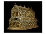 Shrine of the Three Magi, Begun 1181, Gold, Enamel, Precious Stones, Cameos, Antique Gems