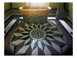 Buy Schloss Glienicke, Berlin, the Casino, a Terracotta Bathtub, Designed by Karl Friedrich Schinkel at AllPosters.com