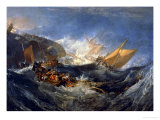 Buy The Wreck of a Transport Ship Circa 1810 at AllPosters.com