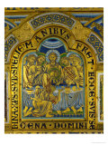 Last Supper, from the Verdun Altar, Enamel in Champleve Technique on Gilded Copper, Begun 1181
