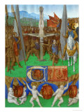Buy Crucifixion of Saint Peter, From: Heures D'Etienne Chevalier, Around 1445 at AllPosters.com