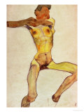 Male Nude, Yellow, 1910