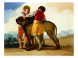 Boys with a Wild Dog 1786-87