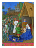Buy Les Heures D'Etienne Chavalier: Adoration of the Three Magi at AllPosters.com