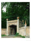 Buy Entrance Gate to Jaegerhof, a Hunting Lodge Near Glienicke Palace, Berlin at AllPosters.com