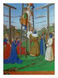 Buy Les Heures D'Etienne Chavalier: Descent from the Cross at AllPosters.com