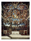 Sistine Chapel with the Retable of the Last Judgement (Fall of the Damned)