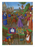 Les Heures D'Etienne Chavalier: The Carrying of the Cross