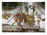 Buy Figures of Followers, Heralds, Pages, Lansquenets, on the Cornice of the Kaisersaal, 1753 at AllPosters.com