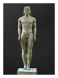 Buy Statue of a Kouros, Ascribed to Myron, Marble (6th BCE) at AllPosters.com