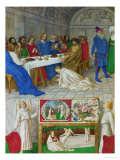 Les Heures D'Etienne Chavalier: Mary Magdalen at the Feast of Simon