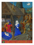 Buy Les Heures D'Etienne Chavalier: The Adoration of the Shepherds at AllPosters.com