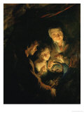 Old Woman with Brazier, circa 1618-1620 Giclee Print