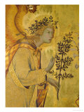Annunciation, Detail of Gabriel