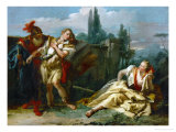 Buy Rinaldo Leaves Armida, from Torquato Tasso's Poem Gerusalemme Liberata at AllPosters.com