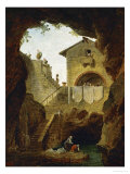 Buy Washerwomen: The Fountain in the Grotto at AllPosters.com
