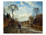 Street in Louveciennes, 1872