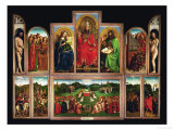 The Ghent Altar, Polyptych with the Adoration of the Mystical Lamb, 1432