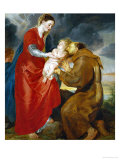 The Virgin Presents the Infant Jesus to Saint Francis, 1618