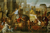 Alexander the Great Enters Babylon