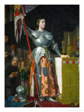 Buy Joan of Arc at the Coronation of King Charles VII at Reims Cathedral, July 1429 at AllPosters.com