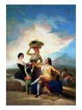 Buy The Wine Harvest (Autumn), Cartoon for a Tapestry, 1786-1788 at AllPosters.com