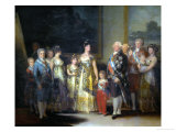King Charles IV (1748-1819) of Spain and His Family