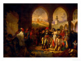 Buy Bonaparte Visits the Plague-Ridden of Jaffa, Painted 1804 at AllPosters.com