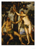 Buy Adam and Eve, Around 1570 at AllPosters.com