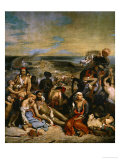 Buy The Massacre of Chios, Greek Families Waiting for Death or Slavery, 1824 at AllPosters.com