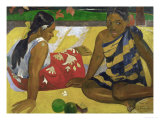 Two Women from Tahiti, 1892 Giclee Print