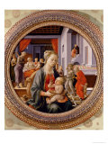 Buy Madonna and Child; Scenes from the Life of Saint Anne (Bartolini Tondo) at AllPosters.com