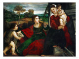Madonna and Child with Saints Agnes and John the Baptist