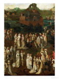 Buy Court Society in Front of a Burgundian Castle at AllPosters.com