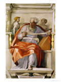 Buy The Sistine Chapel; Ceiling Frescos after Restoration, the Prophet Joel at AllPosters.com