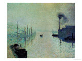 Buy Lacroix Island, Rouen, Fog, 1888 at AllPosters.com