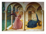 The Annunciation, Florence, (Around 1450) Giclee Print