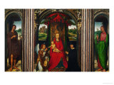 Altar of Saints John the Baptist and John the Evangelist; at Center: Saint Mary and Child