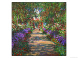 Buy The Artist's Garden at Giverny, 1902 at AllPosters.com