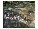 Landscape with Peasants and a Hunting Party