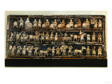 The Standard of Ur, War and Triumph of a King of the 1st Dynasty of Ur, 2600 BCE