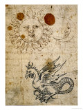 Buy The Sun, The Moon and a Basilisk, Around 1512 at AllPosters.com