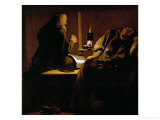 Buy The Ecstasy of Saint Francis, Contemporary Copy after a Lost Original by De La Tour at AllPosters.com