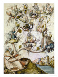 Buy A Habsburg Genealogy, from the Historia Frederici III Et Maximiliani I at AllPosters.com