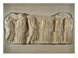 Buy Fragment of the Frieze of the Panatheneans: The Ergastine at AllPosters.com